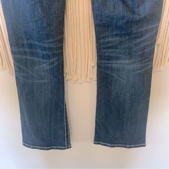 MISS ME Women’s Peace Sign Embellished JY5949BD Bootcut Jeans Size 28 - Picture 10 of 16